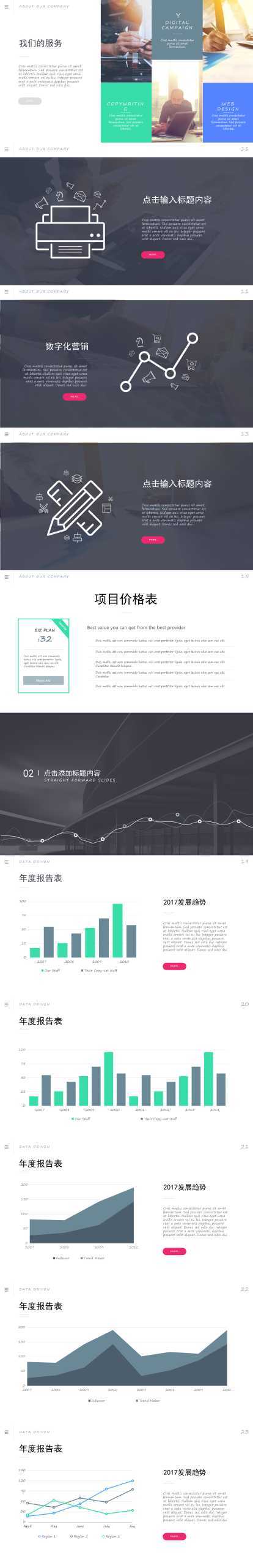 “高端商务”通用企业介绍PPT